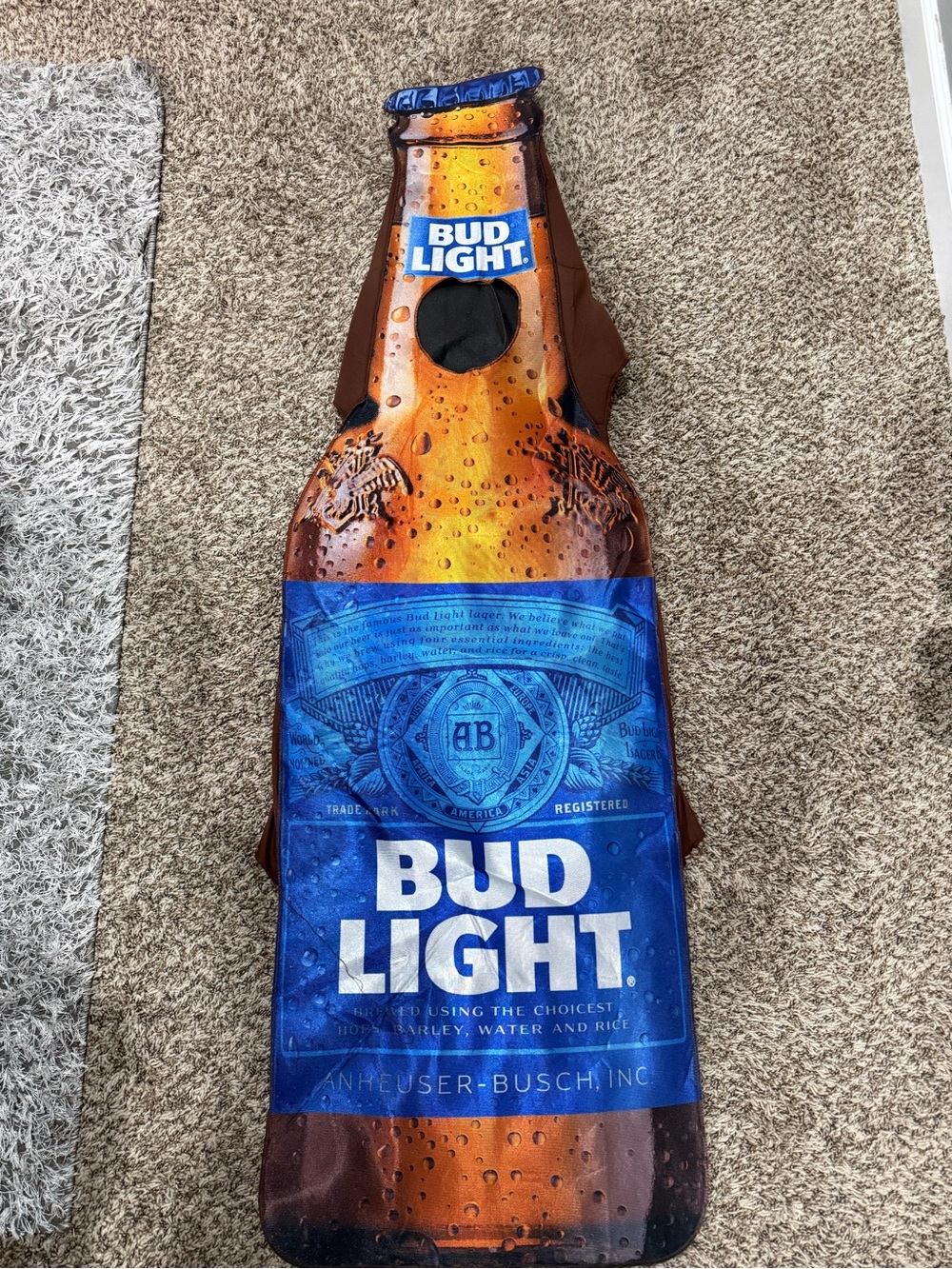 Bud light one size costume